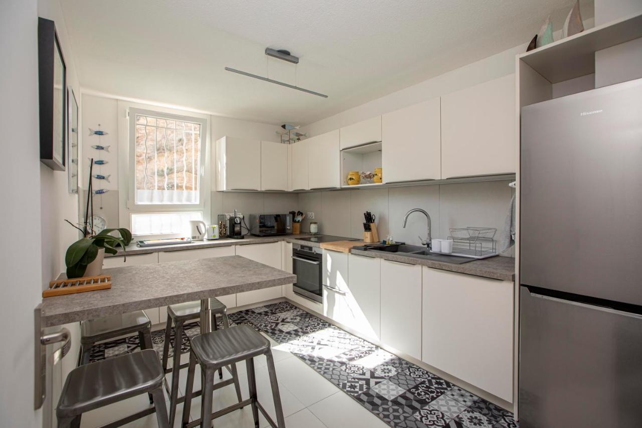 Appartement T3 Traversant Residence Standing Garage Et Piscine Exterieure Gratuits Σετ Εξωτερικό φωτογραφία